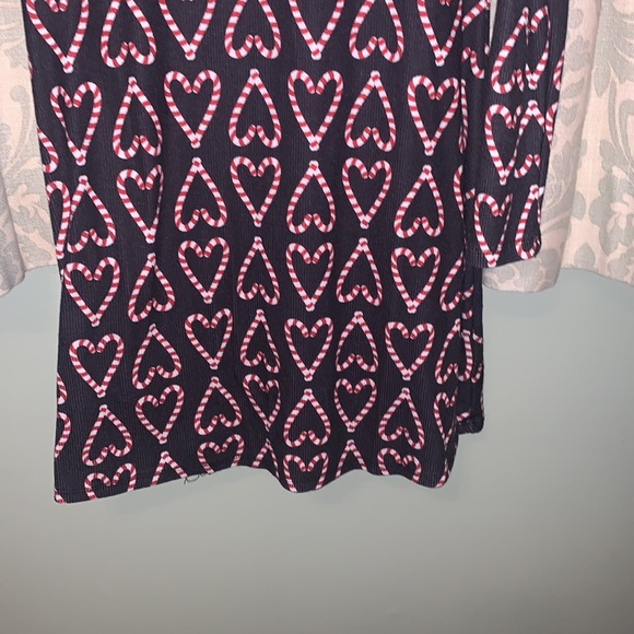 Ribbed Candy Cane Dress - Picture 9 of 11